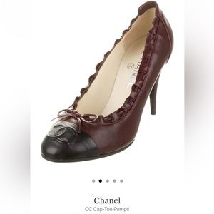 Chanel CC Cap Toe Pumps Shoes